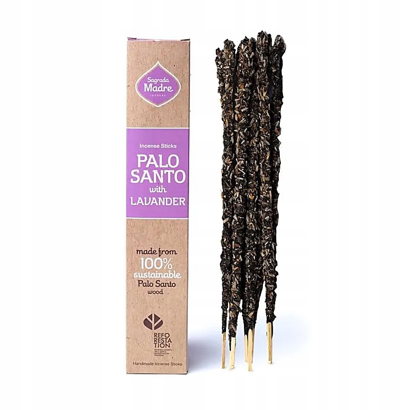 

Kadzidełka Sagrada Madre Palo Santo z lawendą