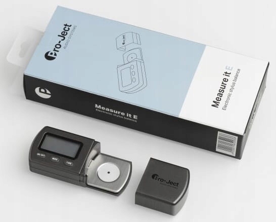 WAGA DO NACISKU WKŁADKI GRAMOFONOWEJ LCD Z PODŚWIETLENIEM 4 TRYBY BATERIE Marka Pro-Ject