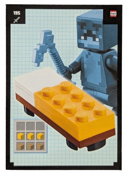 Karta Lego Minecraft Seria 2 Numer 195
