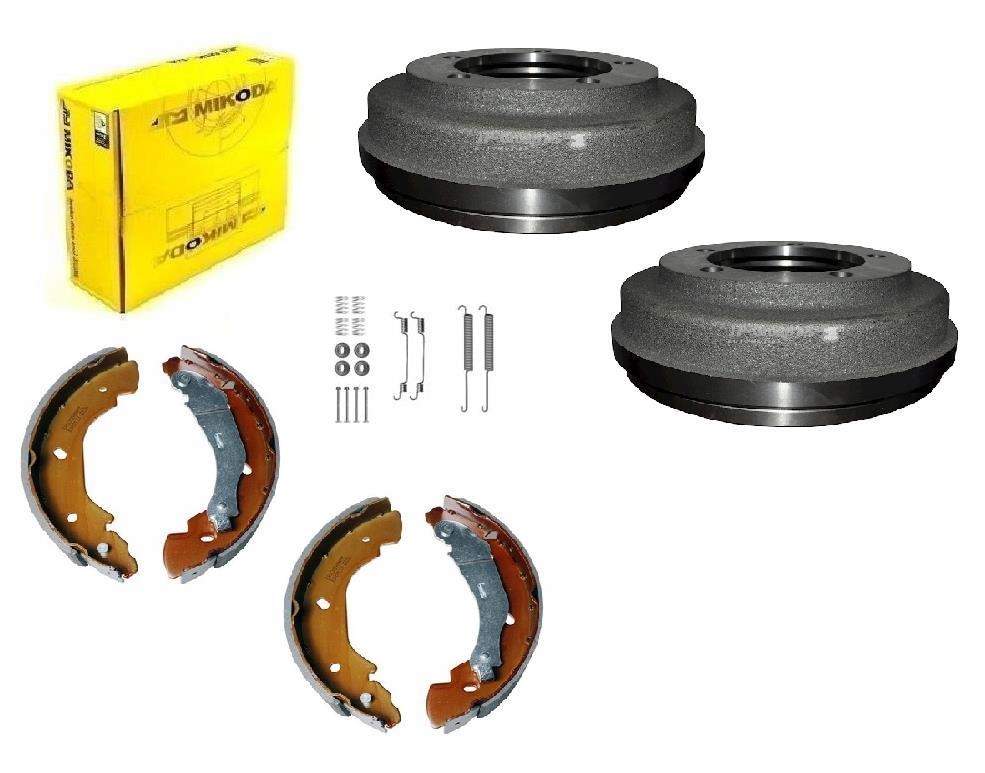 Bubny Čelisti Pružiny Transit Fwd 06-13 Sada