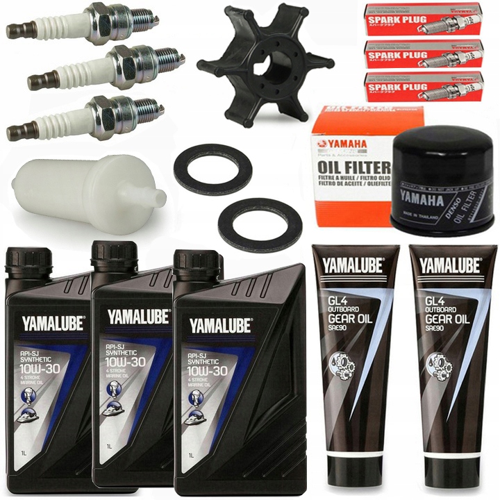 F40B zestaw serwisowy Yamaha Yamalube 10W30 wirnik