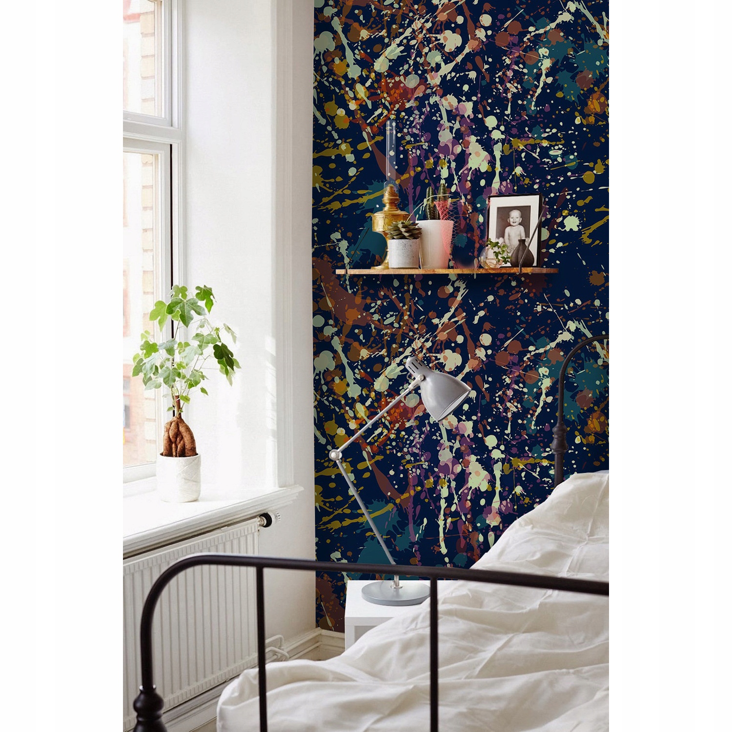 

Tapeta ścienna Abstrakcja kolorowe plamy 290x290cm