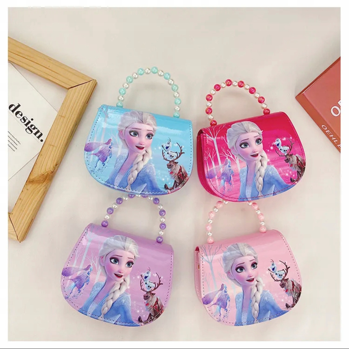 Kraina Lodu 2 Elsa torebka różowa JAKOŚĆ DISNEY! Płeć dziewczynki