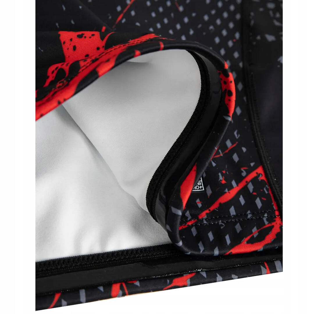 Rashguard z długim rękawem męski Pit Bull Blood Dog II Czarny r. S Materiał dominujący nylon