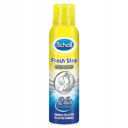SCHOLL FRESH STEP Anty-perspirant Formuła Tri-Active - 150 ml