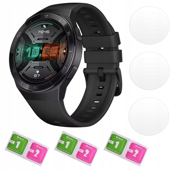 

Folia Hydrożelowa 3X Do Huawei Watch Gt 2E Ochrona