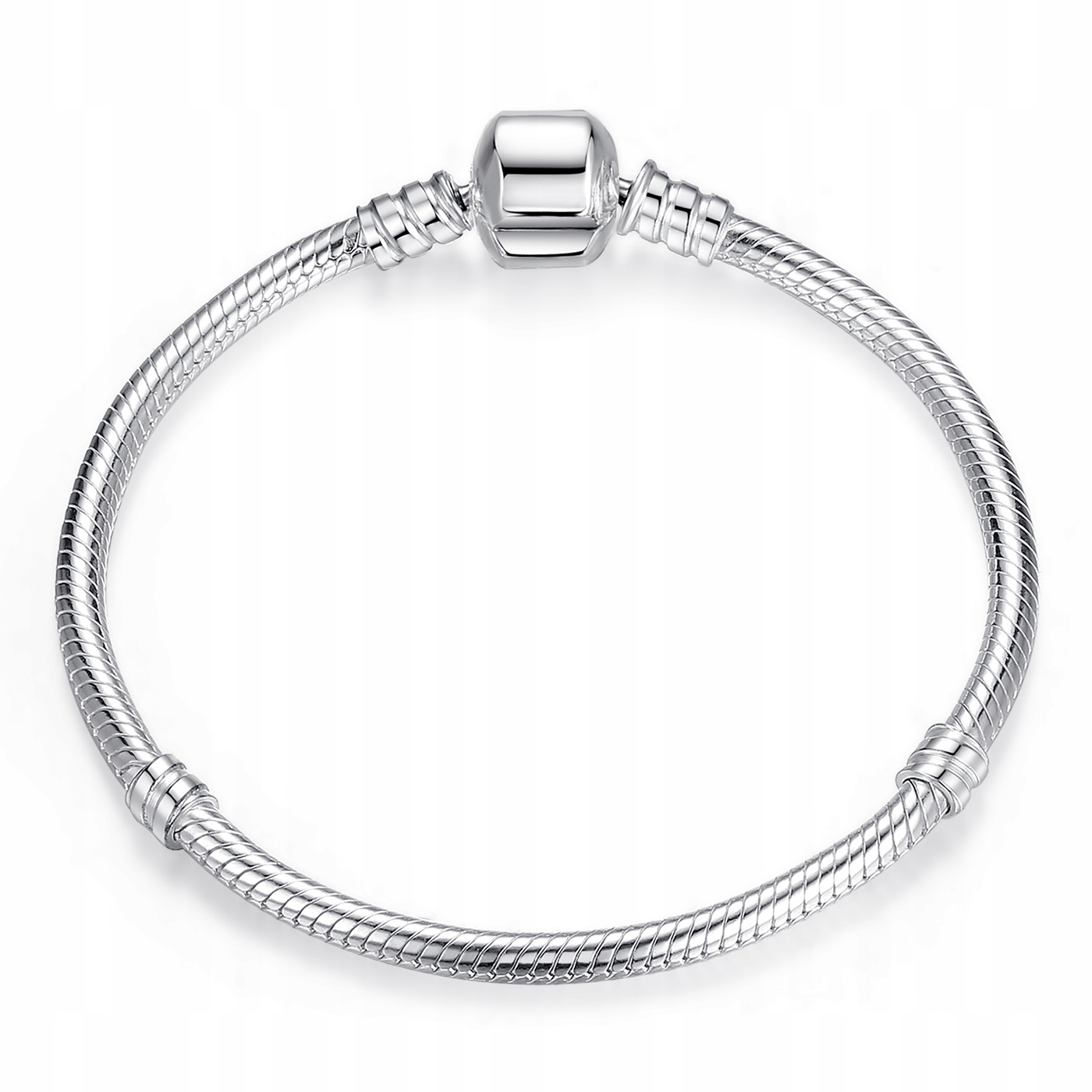 Bransoletka Srebrna Modułowa do charms pr.925