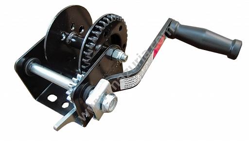 WYCIĄGARKA RĘCZNA LINOWA 450KG korbowa Do przyczep podłodziowych