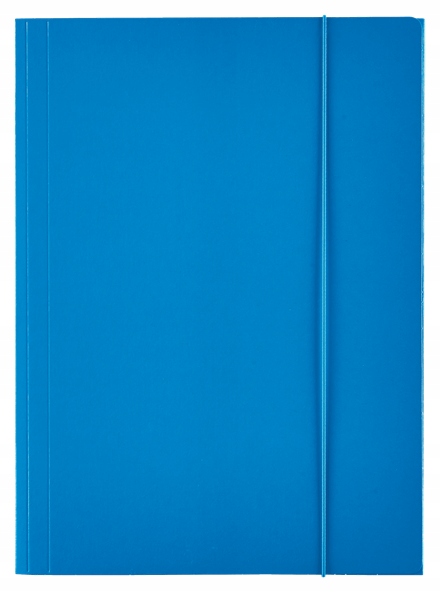 

Teczka z gumką tekturowa Esselte niebieska