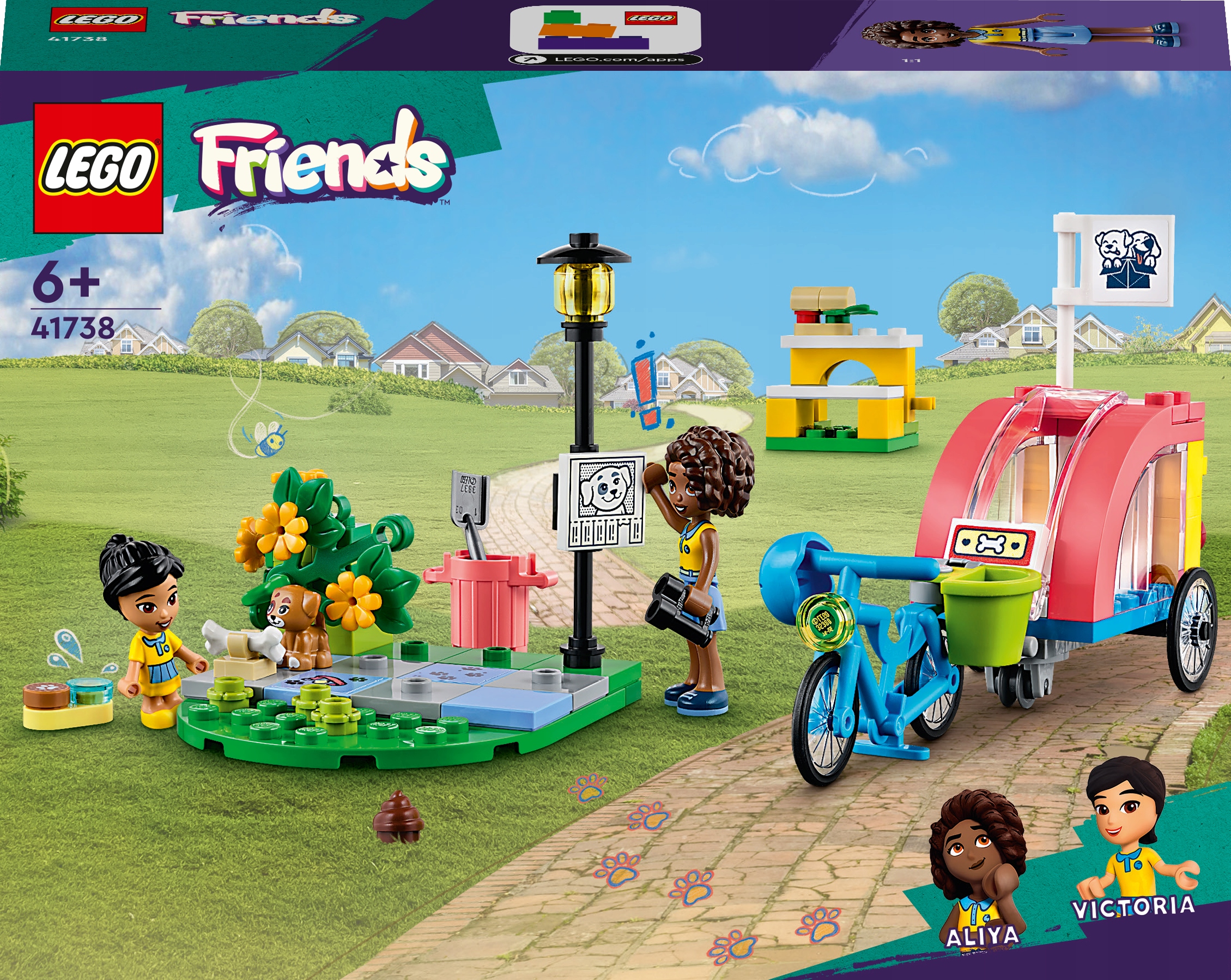 

Lego Friends Rower do ratowania psów 41738
