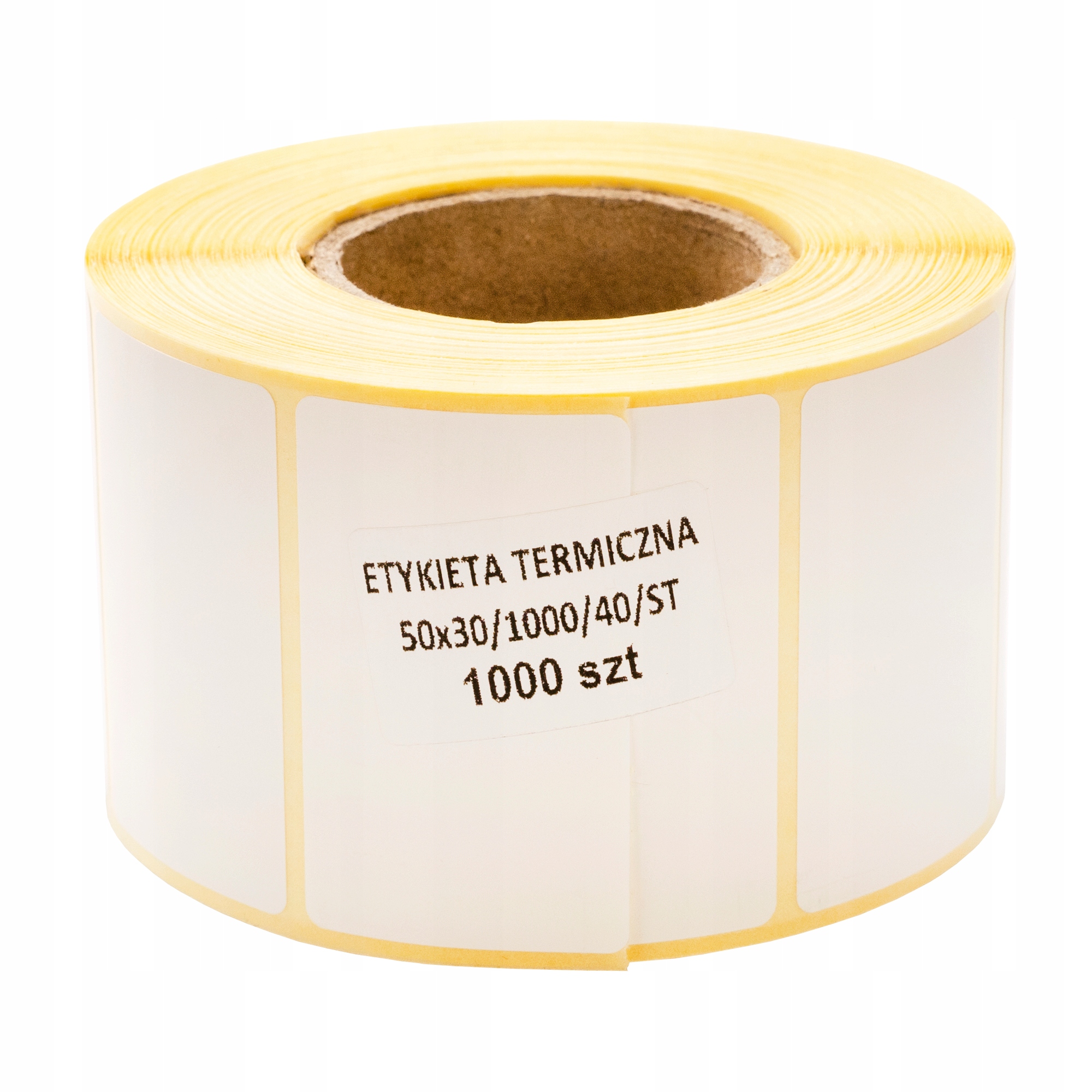 

Etykiety naklejki termiczne do zebry 50x30 1000SZT