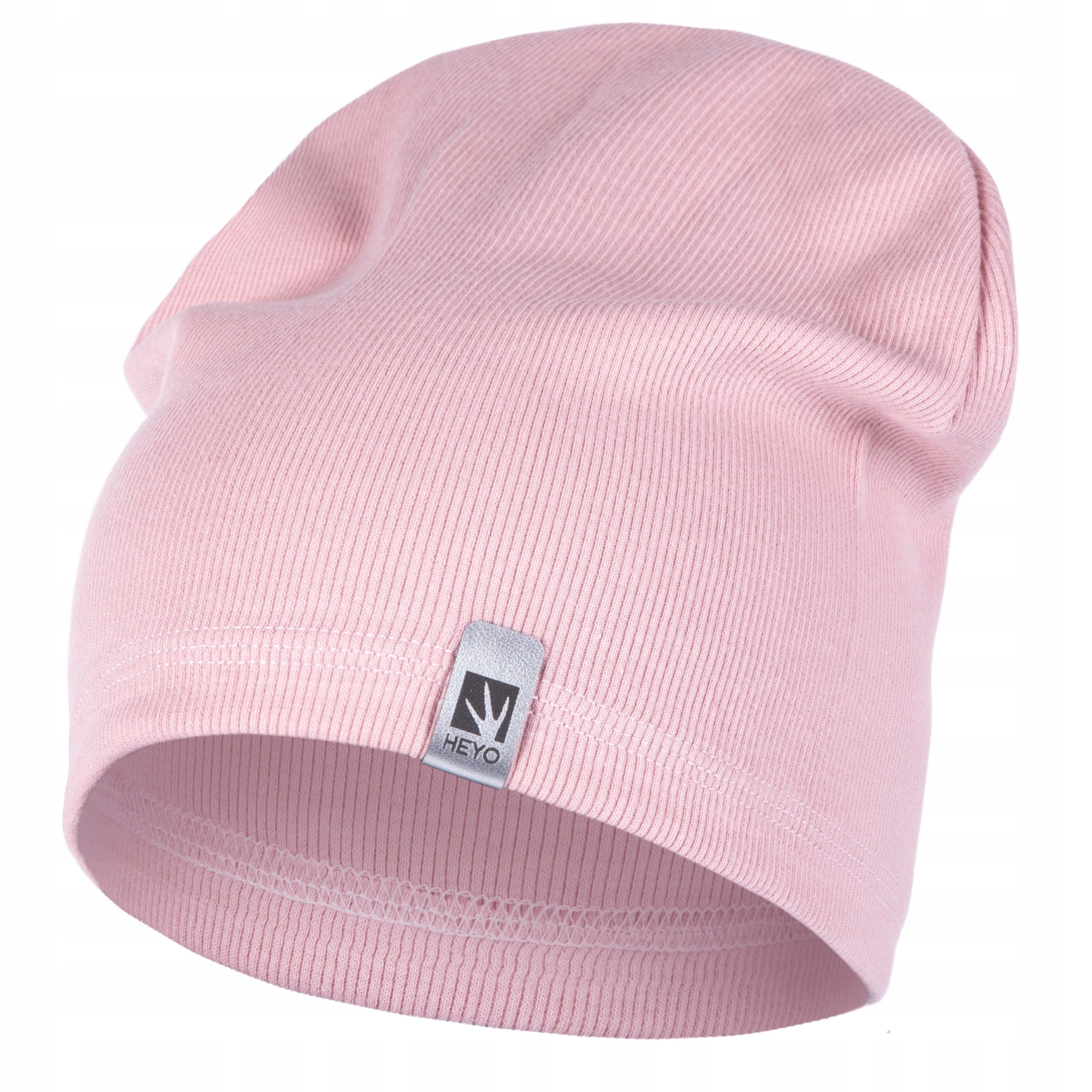 CZAPKA DAMSKA HEYO JESIENNA WIOSENNA KRASNAL BEANIE PRĄŻEK BAWEŁNIANA Model HCU006