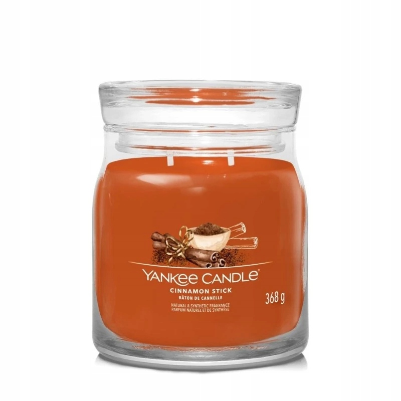 Yankee Candle Signature střední svíčka Cinnamon Stick