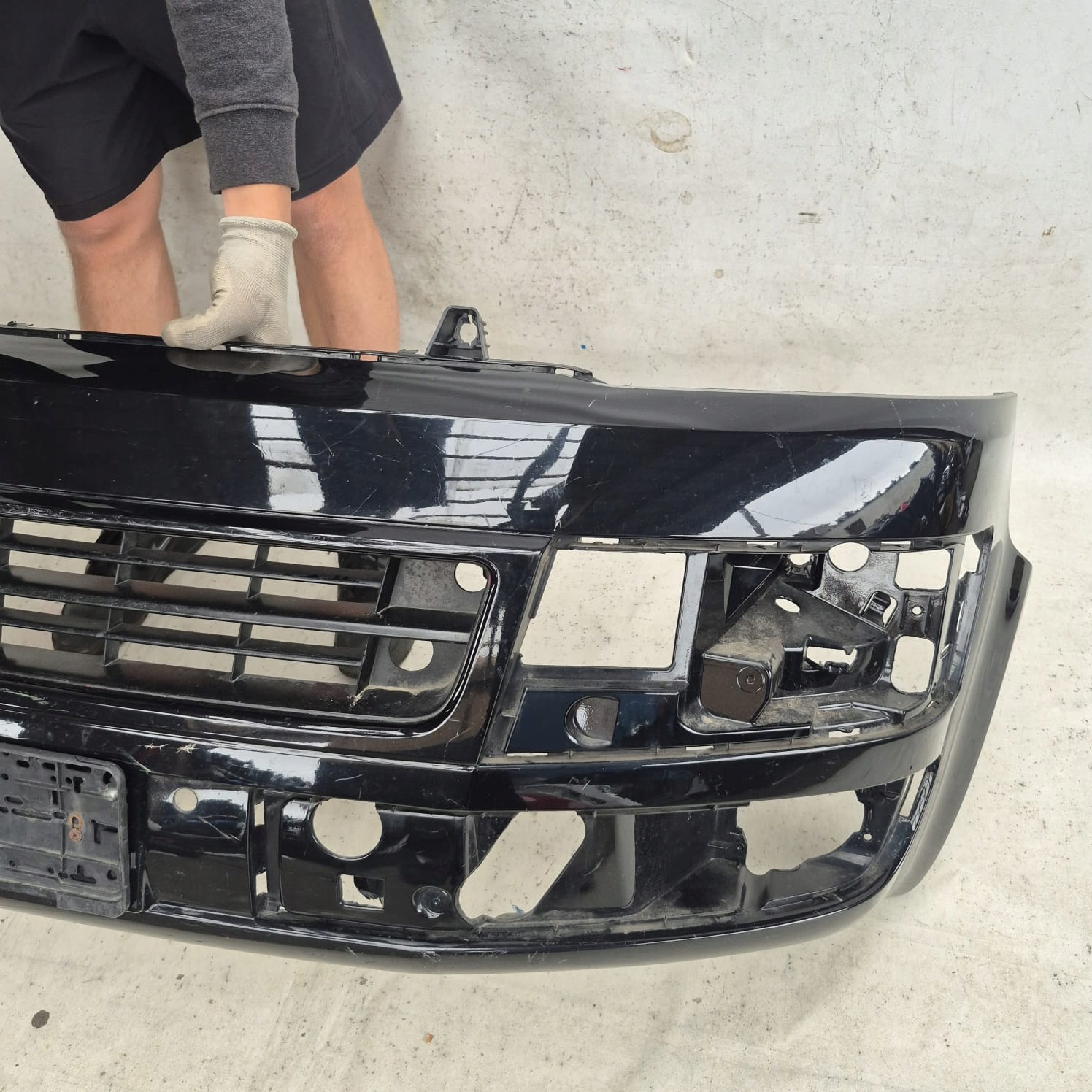 VW TRANSPORTER T5 MULTIVAN LIFT 09-15 nárazník předek přední PDC