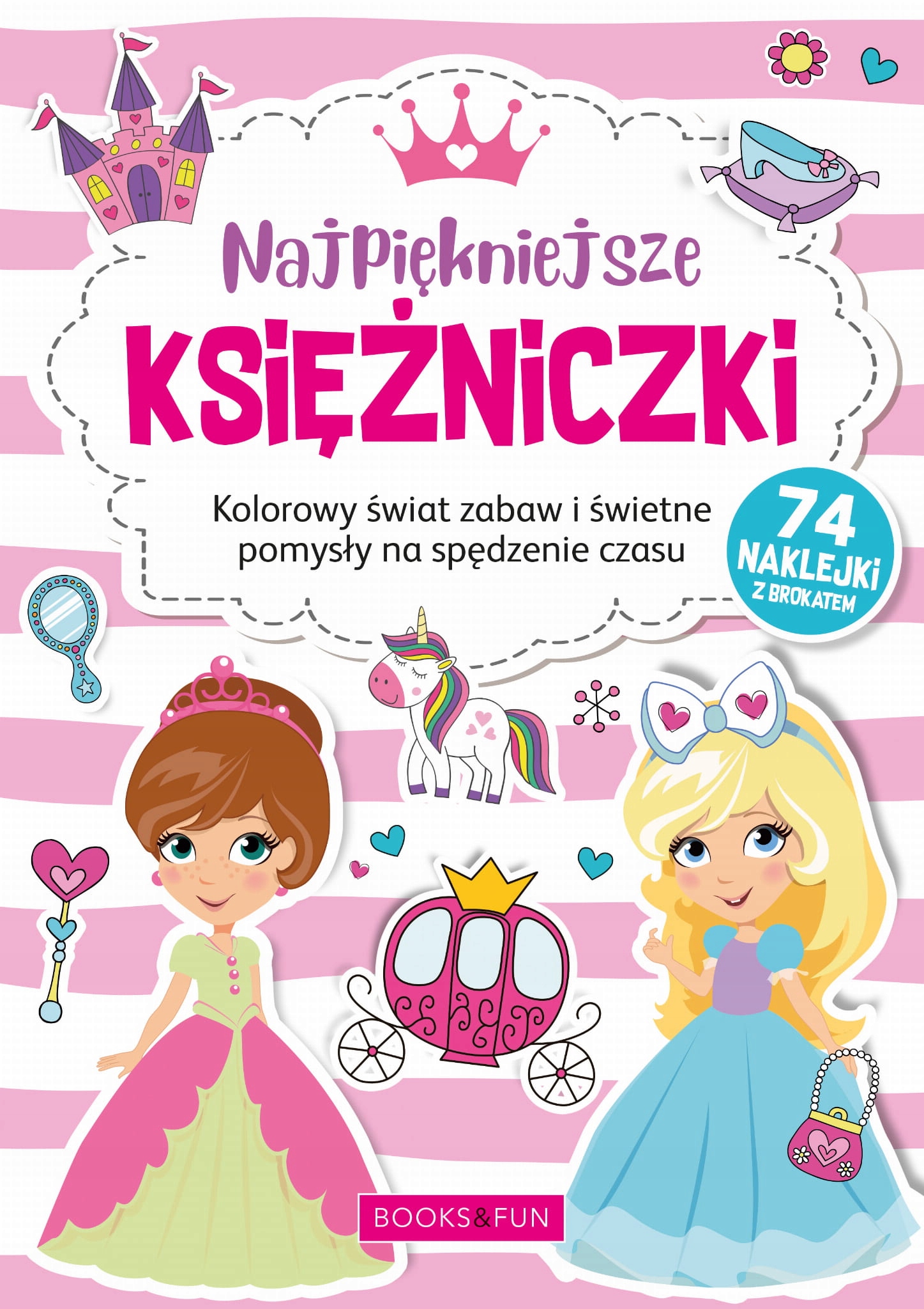 

Kolorowanka Najpiękniejsze Księżniczki 74 naklejki