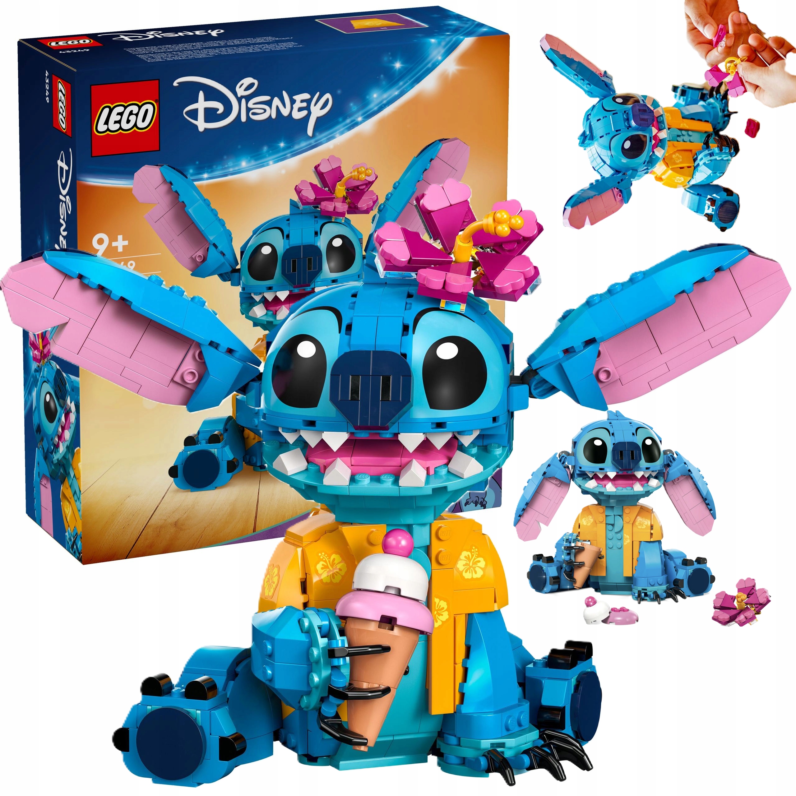 Lego Disney Stitch Pohyblivá Figurka Psotný Mimozemšťan Dárek Vys Sobota-->