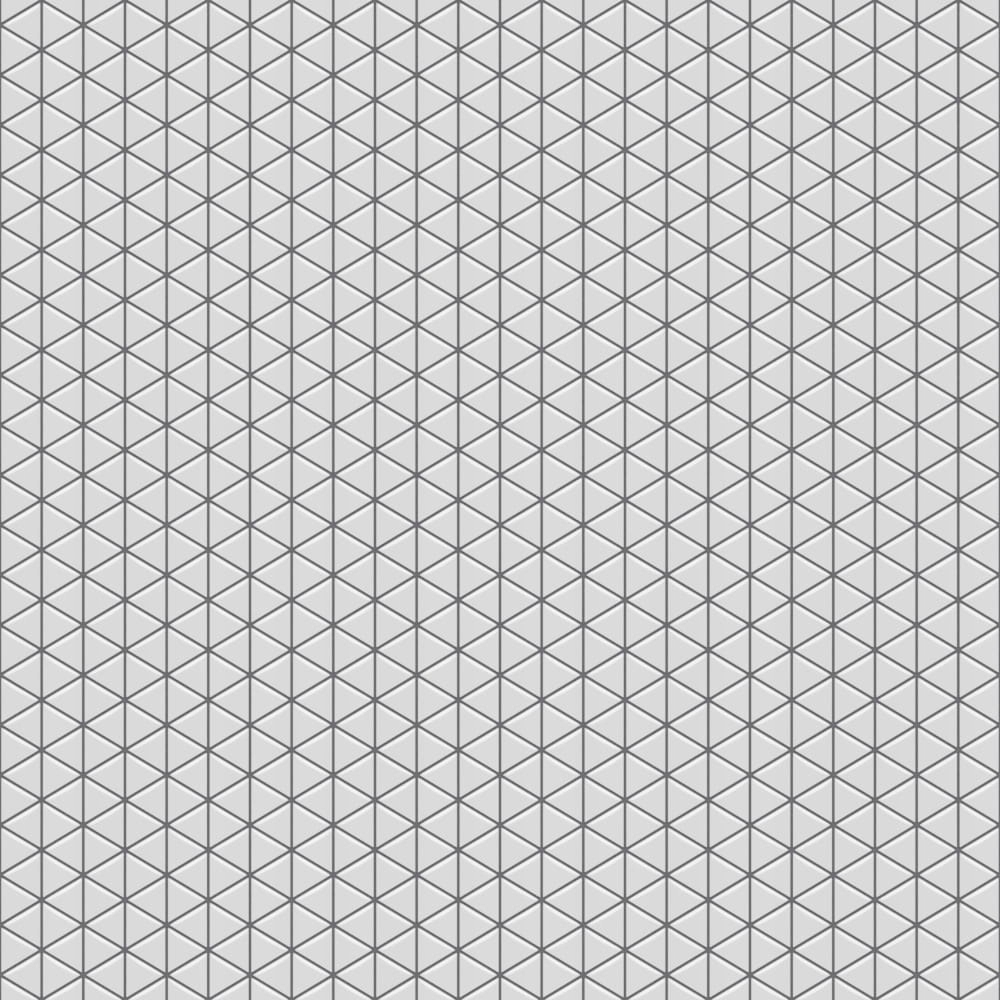 MOZAIKA SZKLANA TRIANGLE BLANKET SILVER CHROM Grubość 6 mm