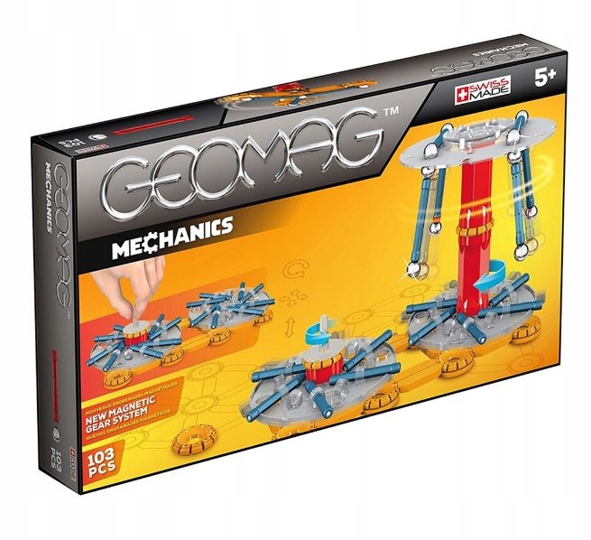 Geomag Mechanics 103 el Klocki magnetyczne GEO-726