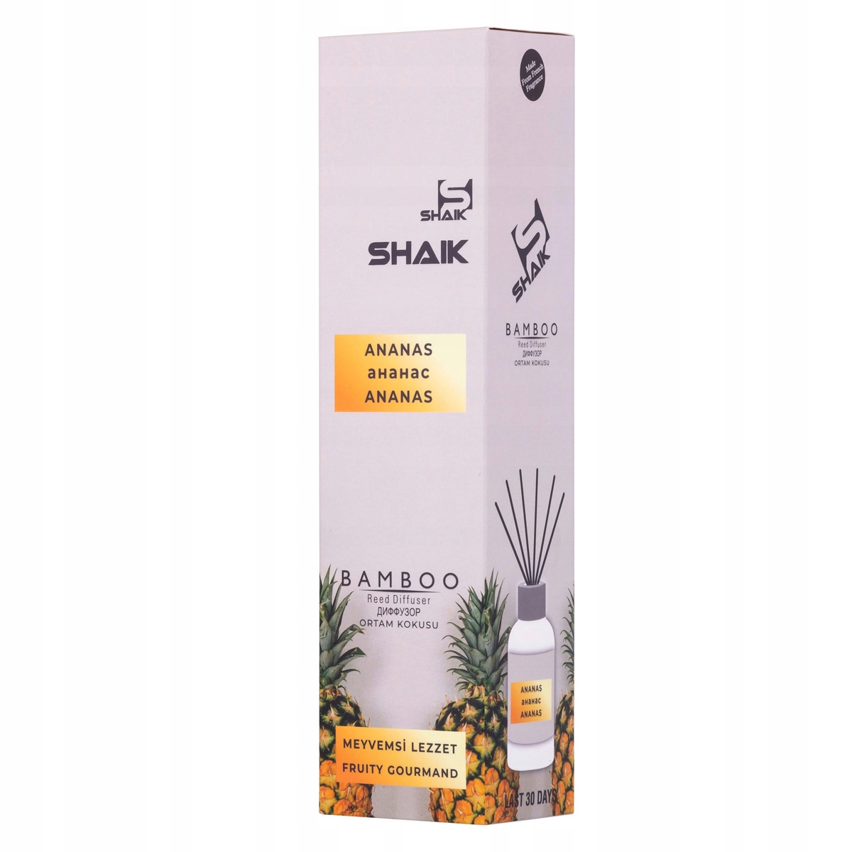 ODŚWIEŻACZ POWIETRZA PATYCZKI SHAIK ANANAS ZAPACH DO DOMU DYFUZOR Marka Shaik