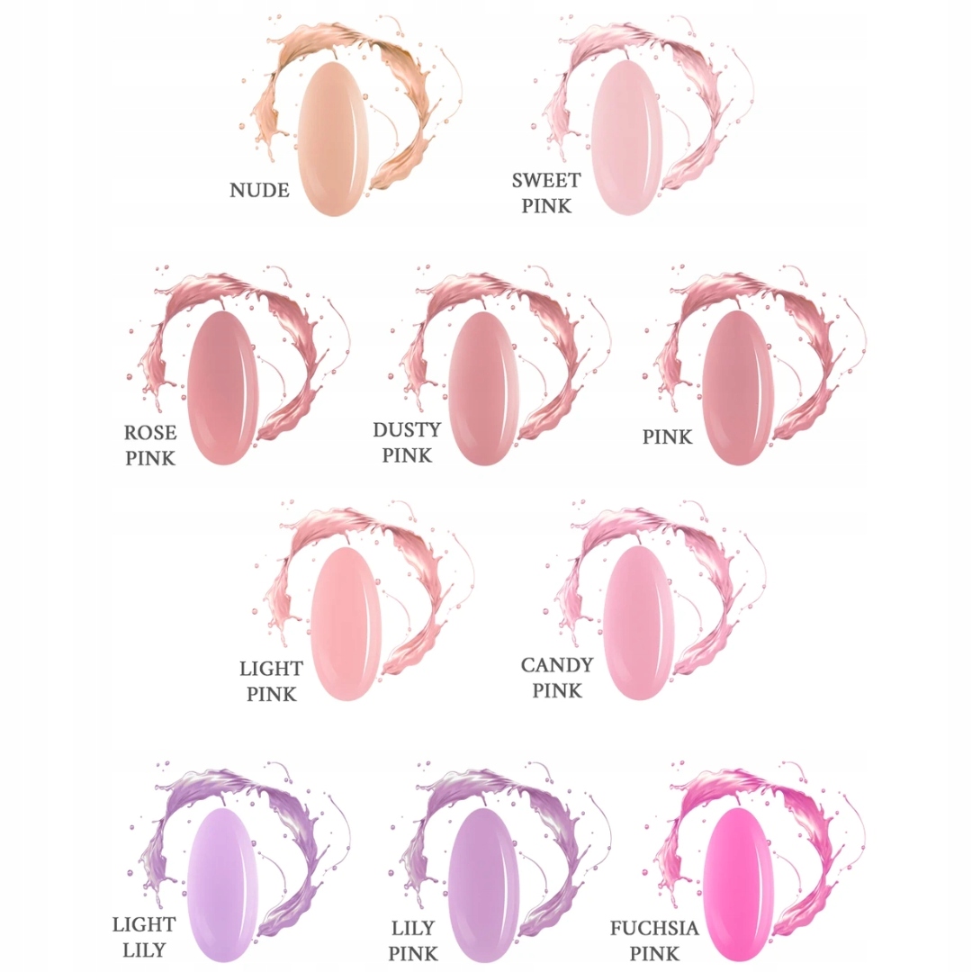 Esence Glamour Keratin Base Rose Pink M011 16ml Marka inna marka