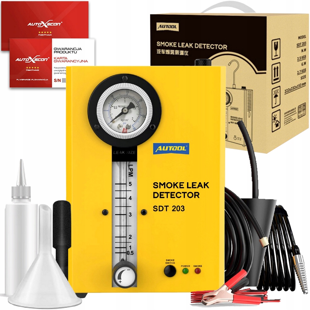 

Generator Dymu Tester Szczelności Silnika SDT203