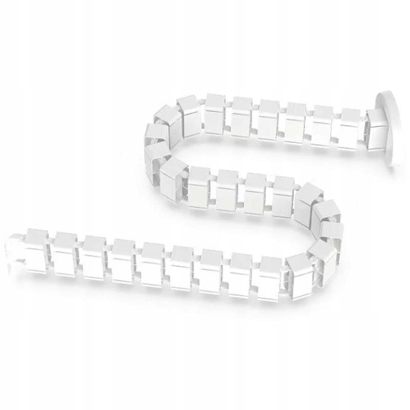 Flexibilní kabelový organizér, CMP017-W, délka 128 cm
