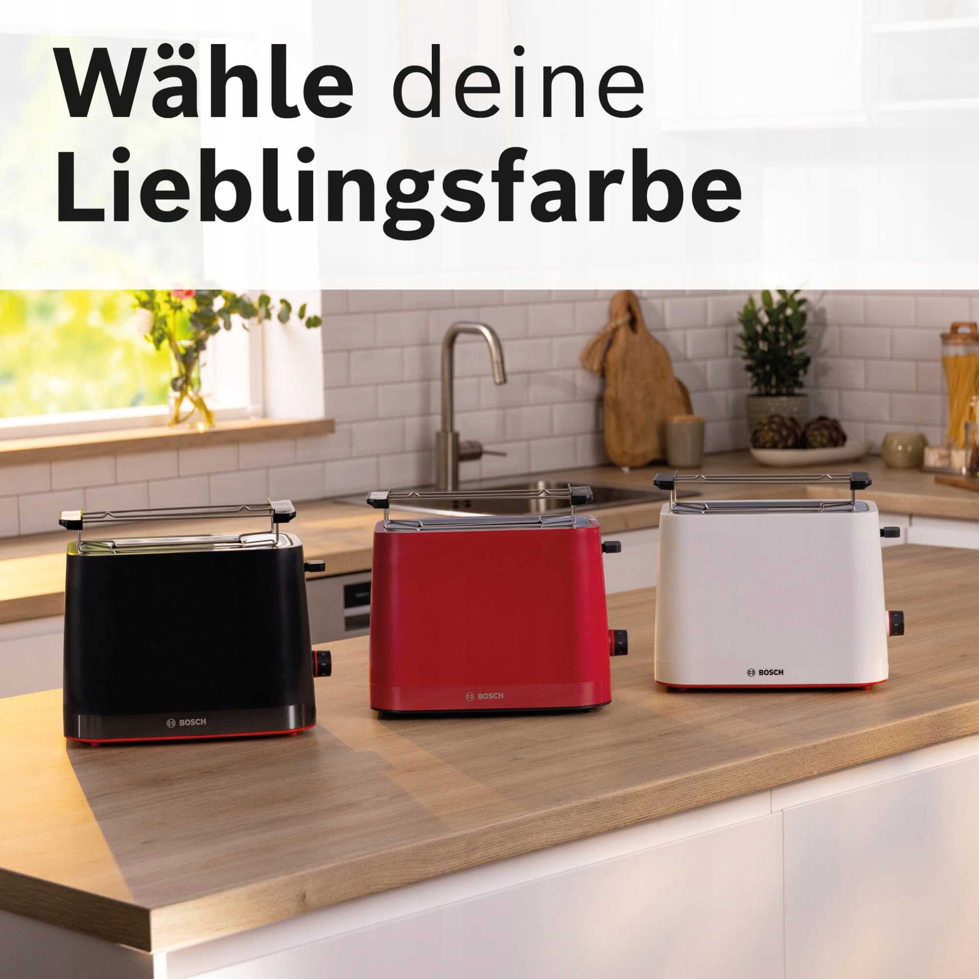 BOSCH Kompaktowy Toster MyMoment TAT3M123 Czarny 800W Z Funkcją Rozmrażania — miniatura 7