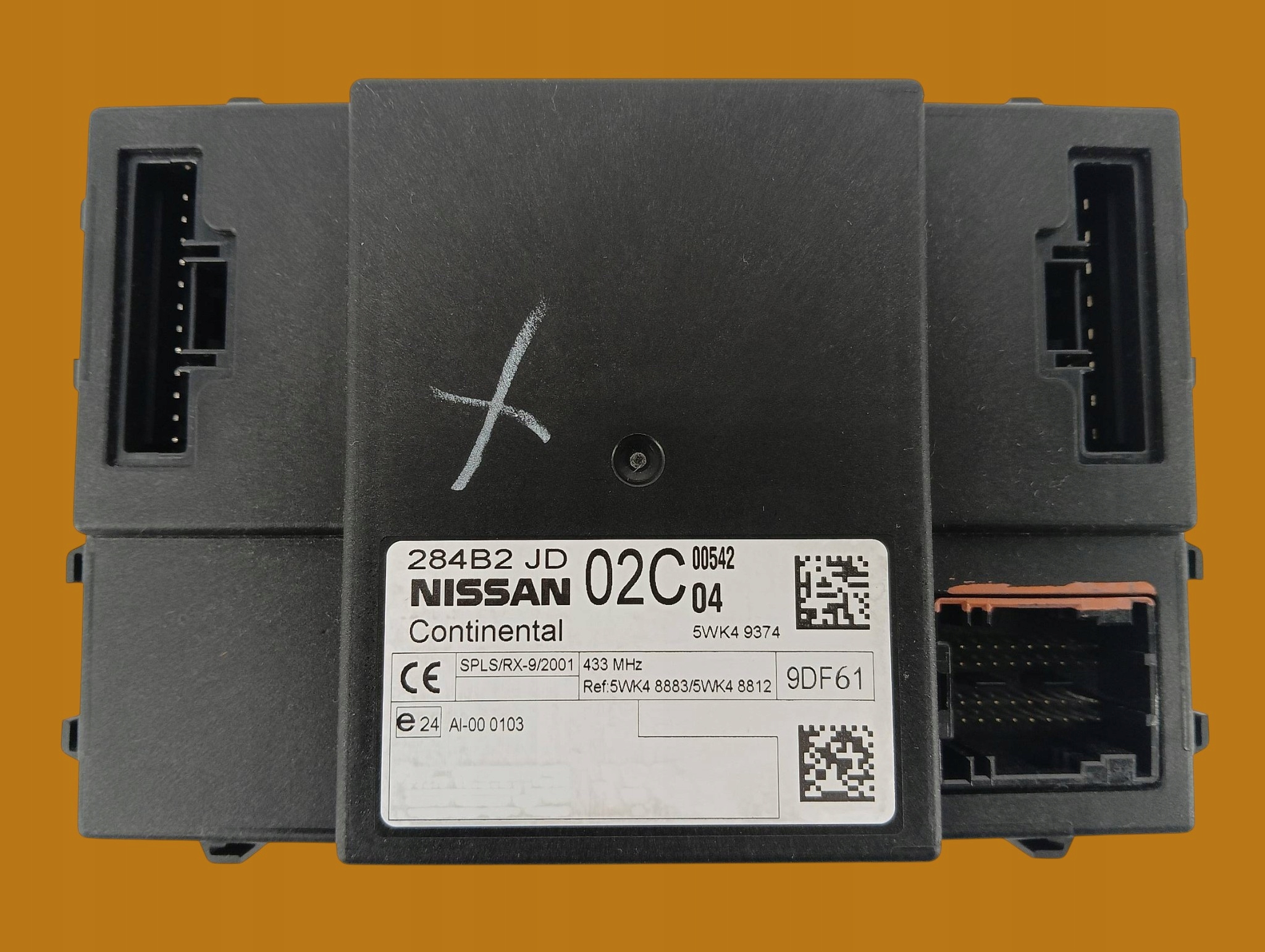 unité commande confort 284B2JD02C Nissan Qashqai et (2007-2013)