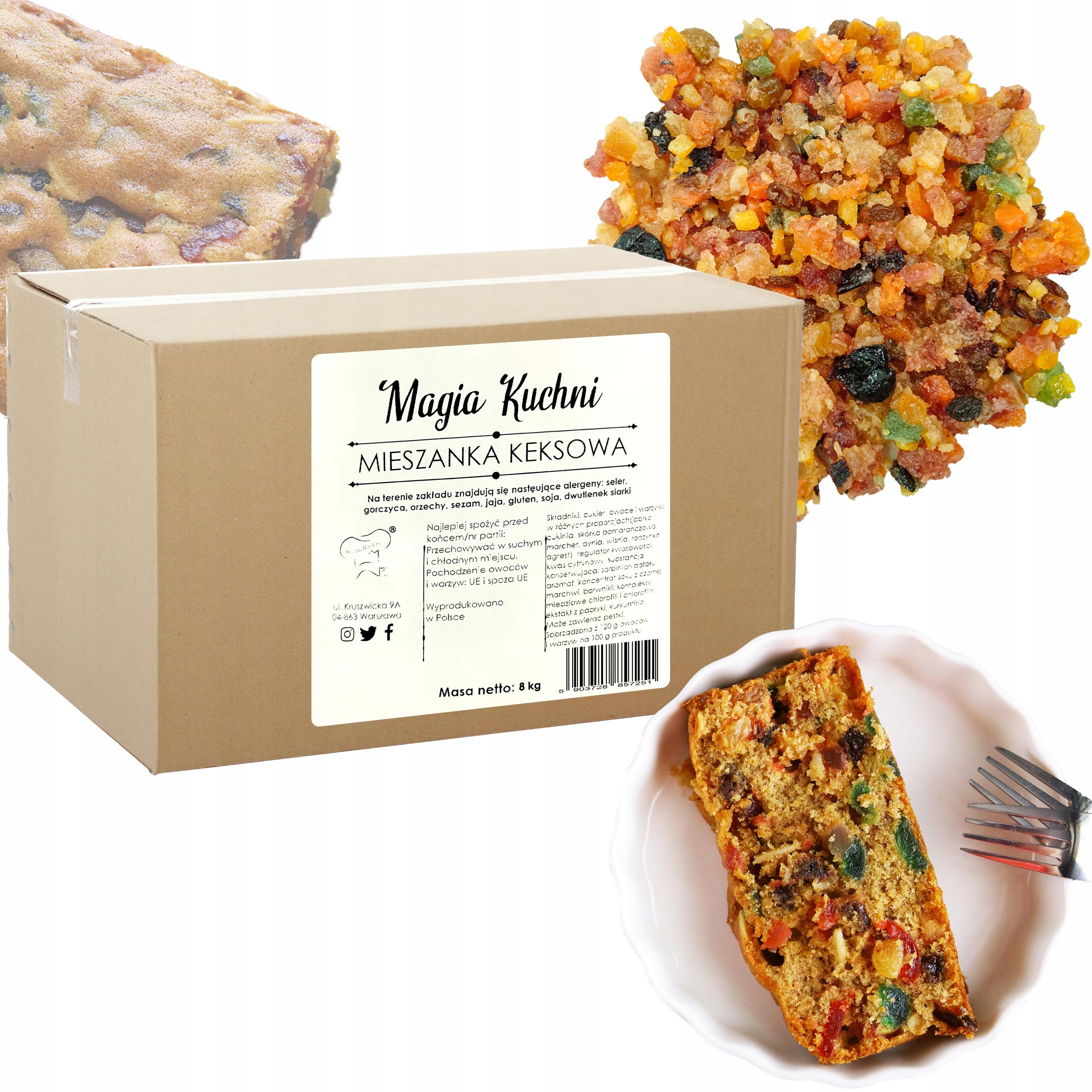 Levně Keksová Směs 8kg Karton Velkoobchod