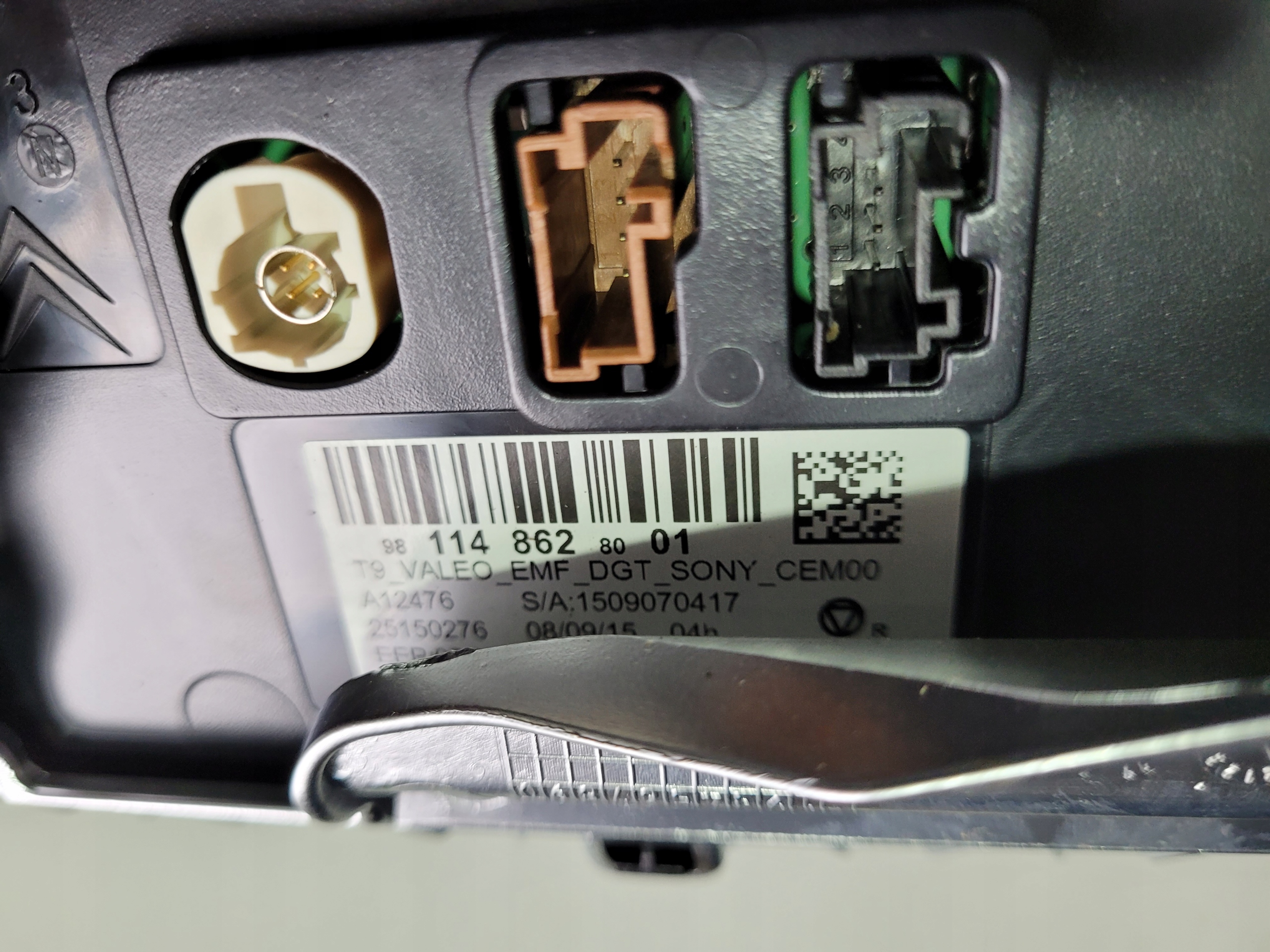 EKRAN Navigation PEUGEOT 308 T9 II 9811486280