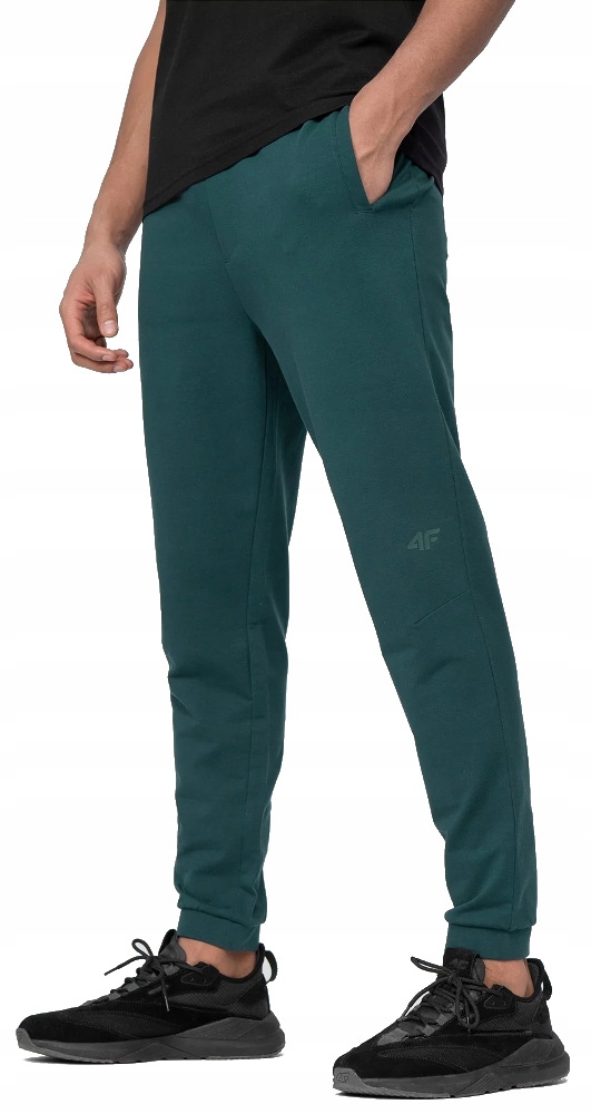 

Męskie Spodnie Dresowe 4F L22 SPMD013 40S XL