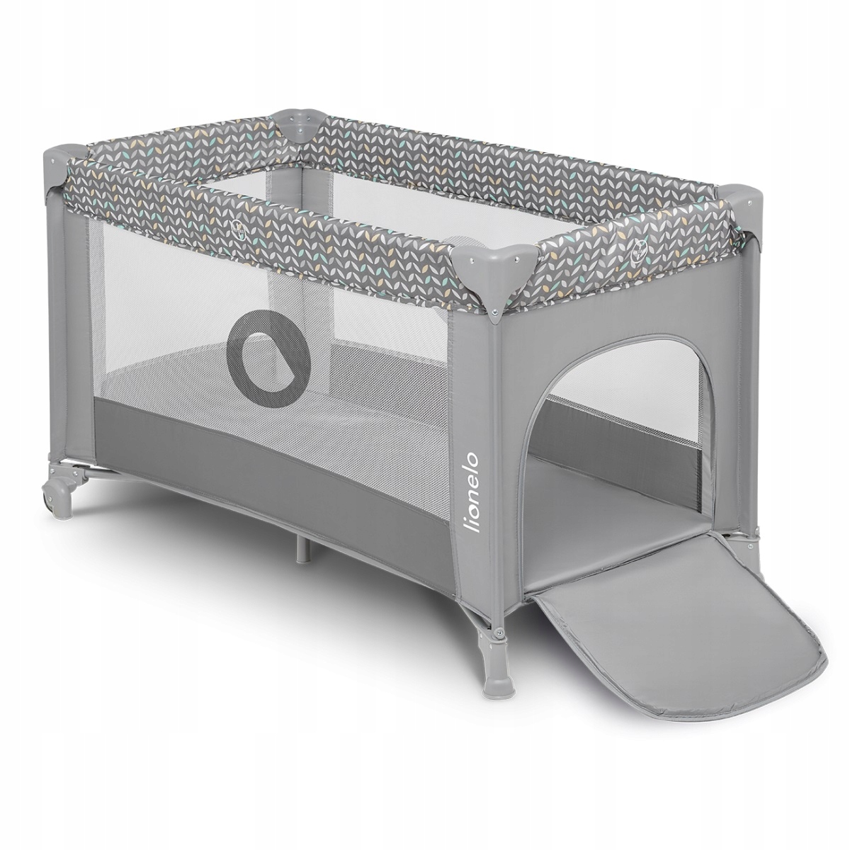 

Łóżeczko Turystyczne Kojec 2W1 Stefi Concrete Grey