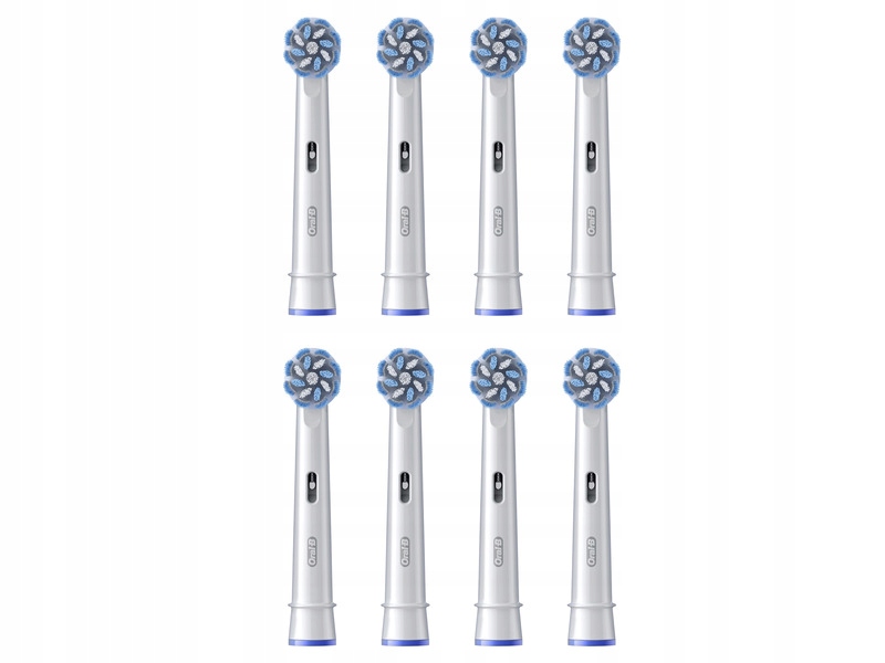 Oryginalna końcówka szczoteczki Oral-b Sensitive Clean (8 szt.) białe