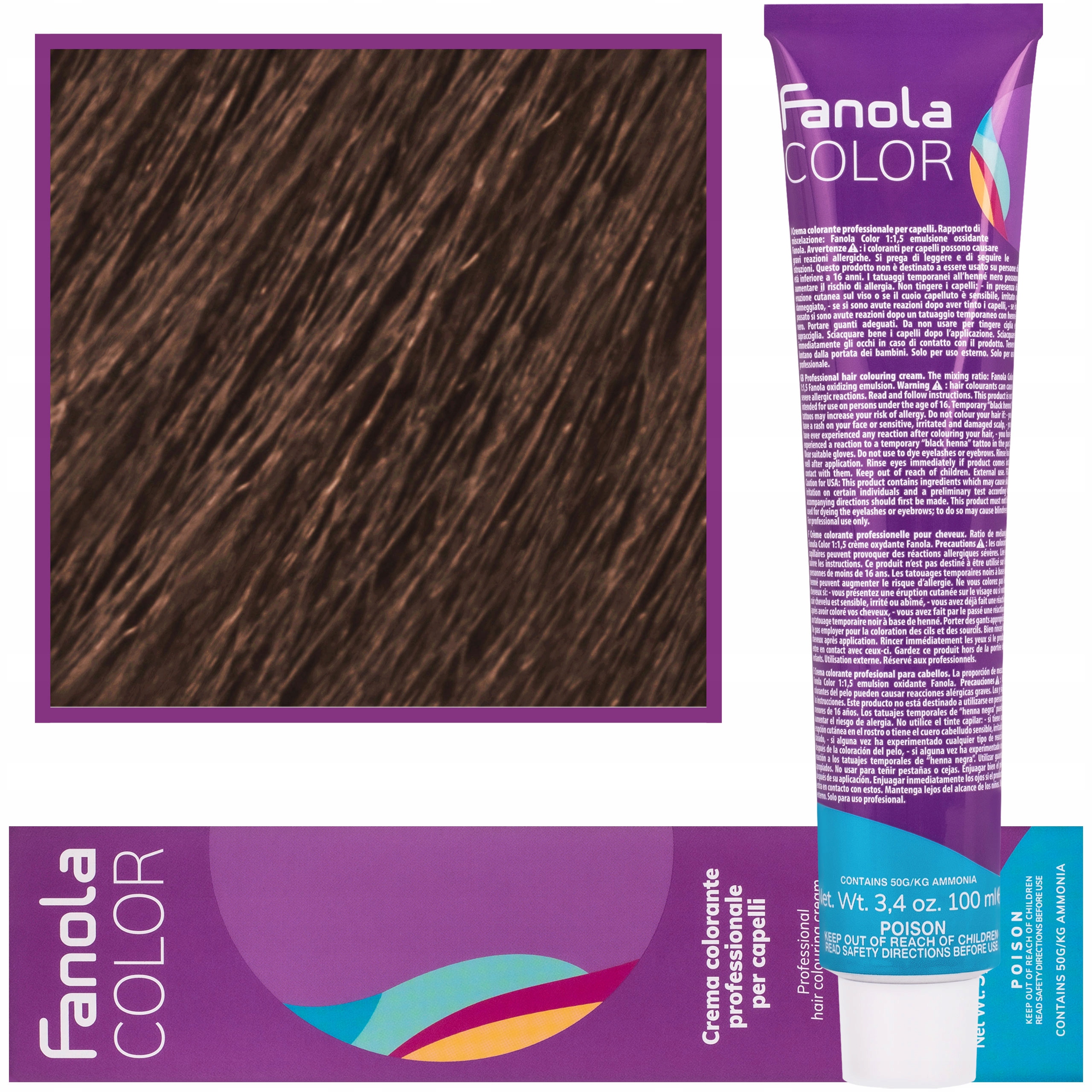 

Farba do włosów Fanola 100ml kolor 7,0