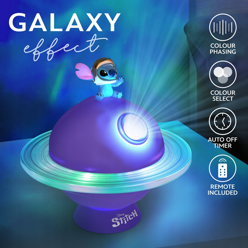 Stitch – Projekční lampa Galaxy s baterií 3,9 palců
