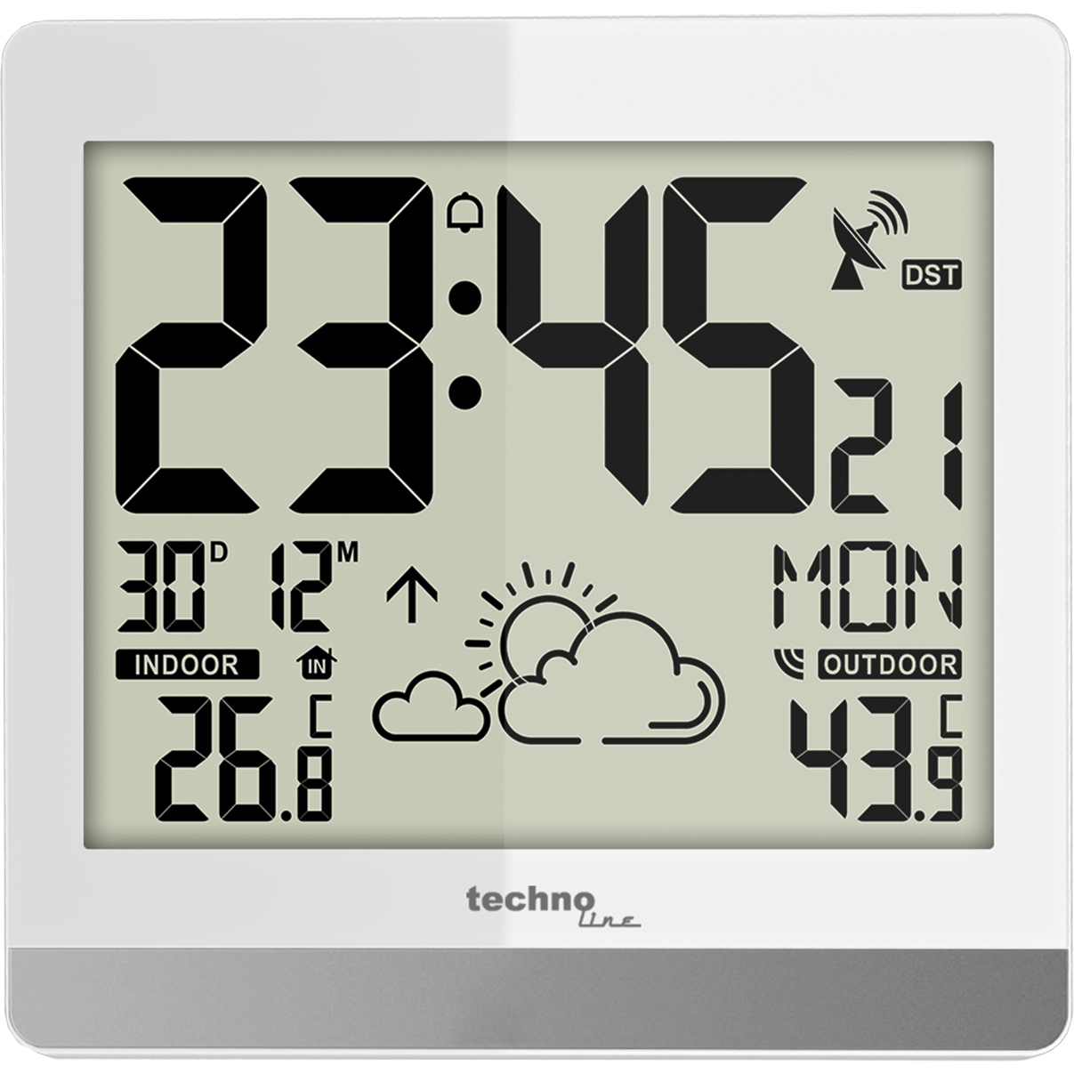 

Technoline Zegar cyfrowy ścienny WS8119 Apart Home