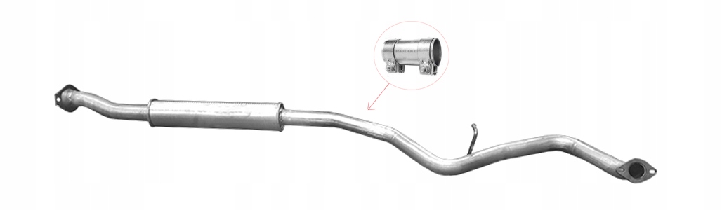 Subaru Outback 2.5i 16V 123kW (2009-2015) Tlumič