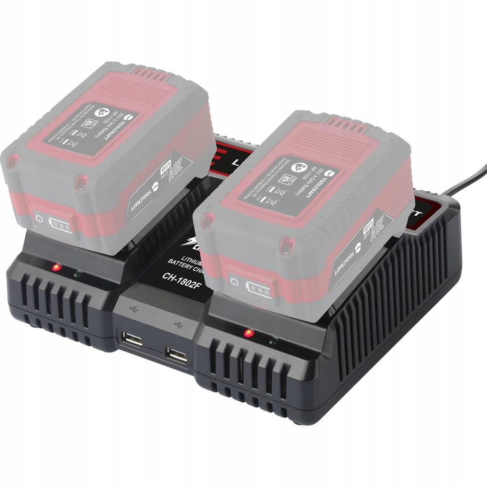 Podwójna ładowarka do akumulatorów TOOLCRAFT Kod producenta TO-7165920