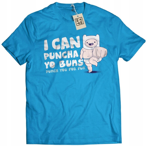 

Koszulka Puncha Yo Buns Adventure Time Finn 2XL