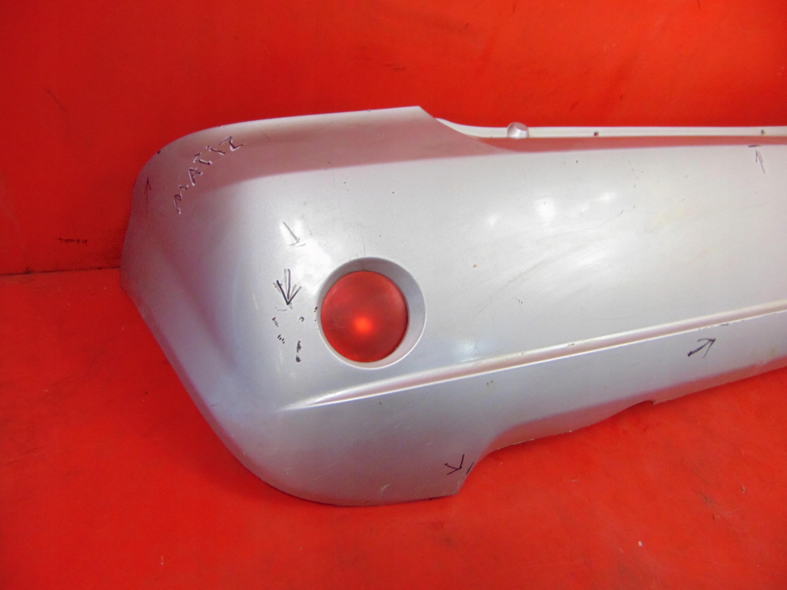 CHEVROLET MATIZ II SPARK 05- bumper rear rear part
