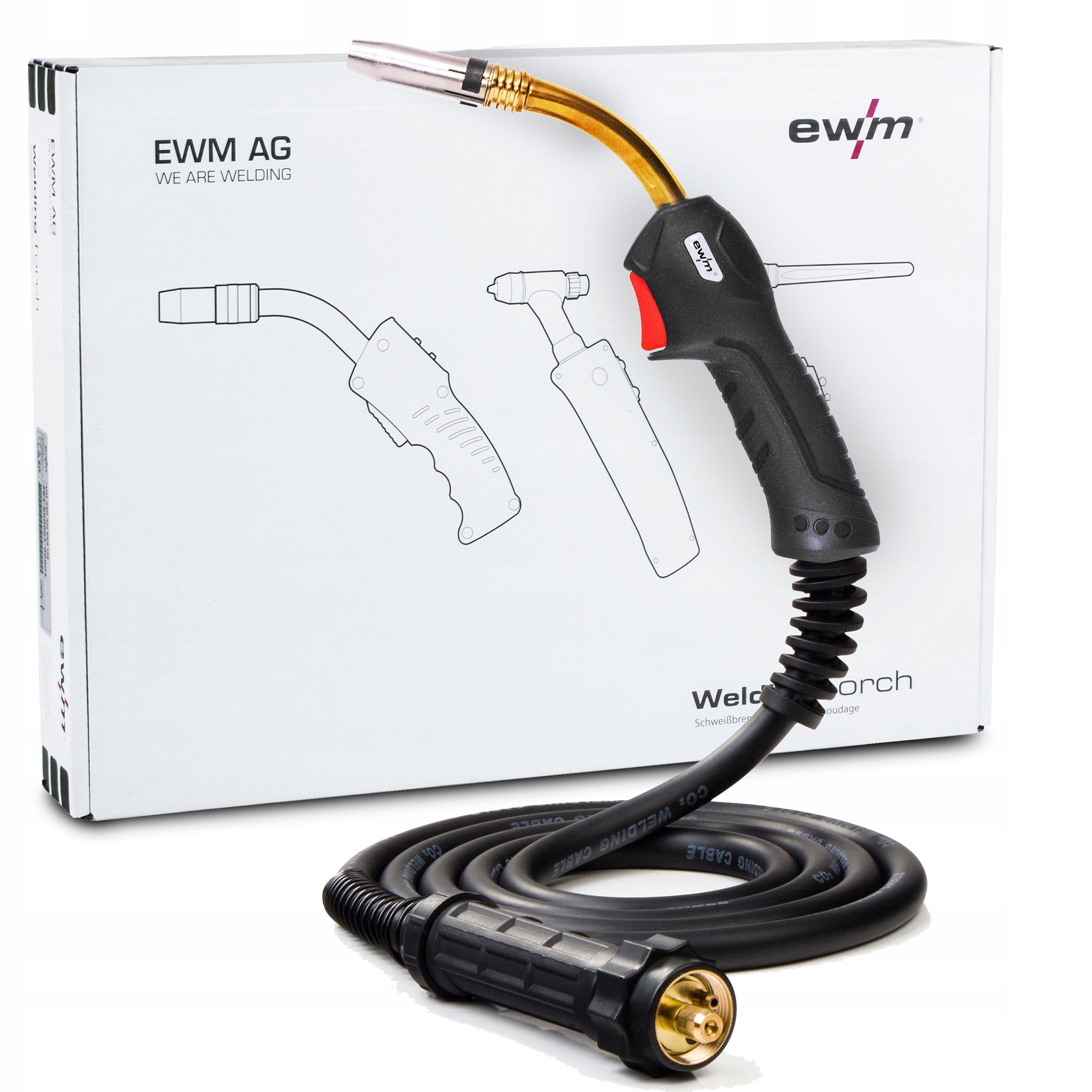 Svařovací držák Migomat Euro Migmag Ewm MB24 3 m