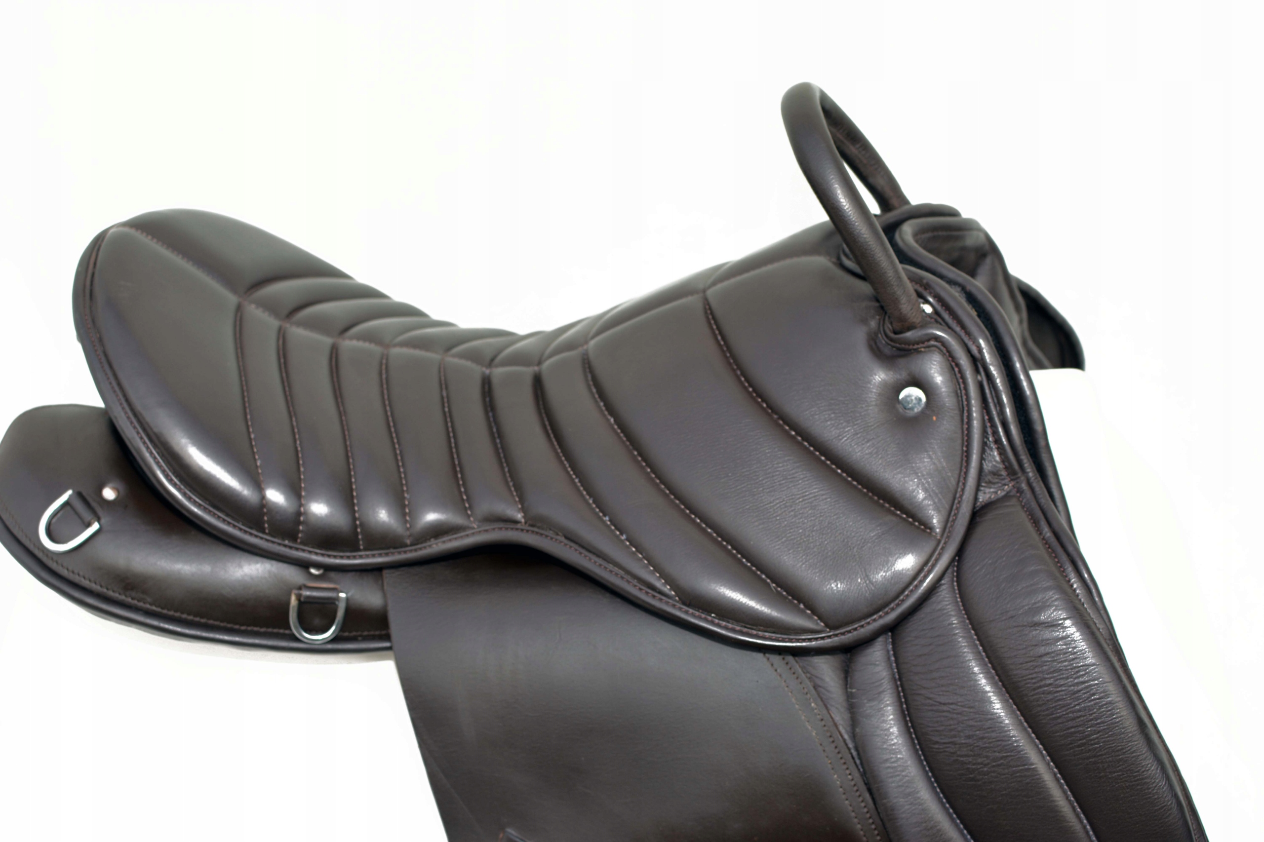 Siodło Rajdowe Skórzane Z Wymienym Łękiem 17,5C