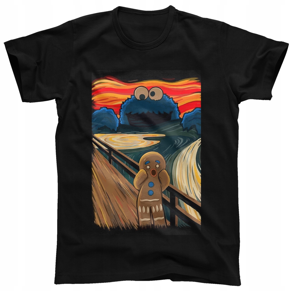 

Koszulka Cookie Monster The Scream roz. S