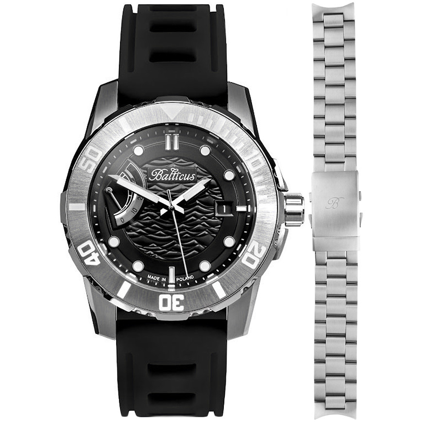 Pánské Hodinky Balticus Blt-btafbl-p černý pásek