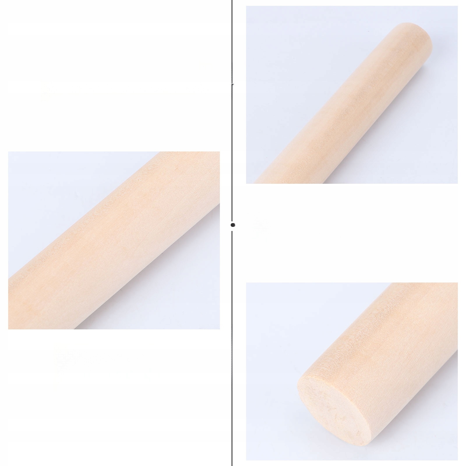 ELEGANCKI WAŁEK MINI MARMUROWY WAŁEK DO CIASTA FRANCUSKIEGO Marka bez marki