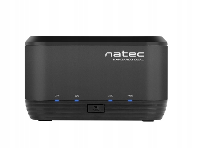 Natec Stacja Dokująca Kangaroo Dual SATA>USB3.0 Interfejs dysku twardego SATA III
