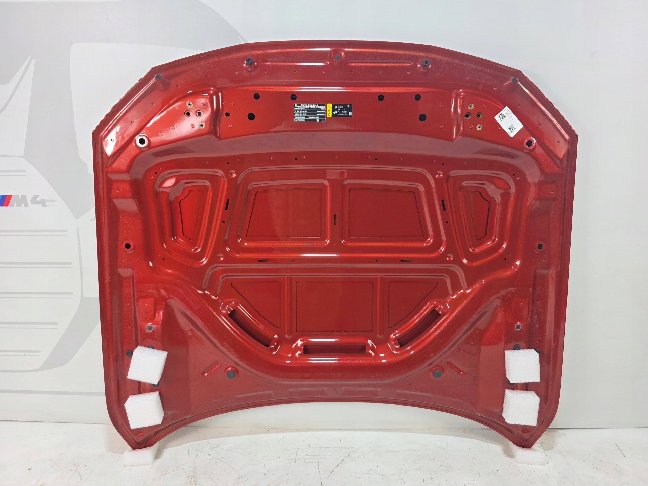 Capot BMW G26 G22 G23 C1X SUNSET ORANGE METALLIC