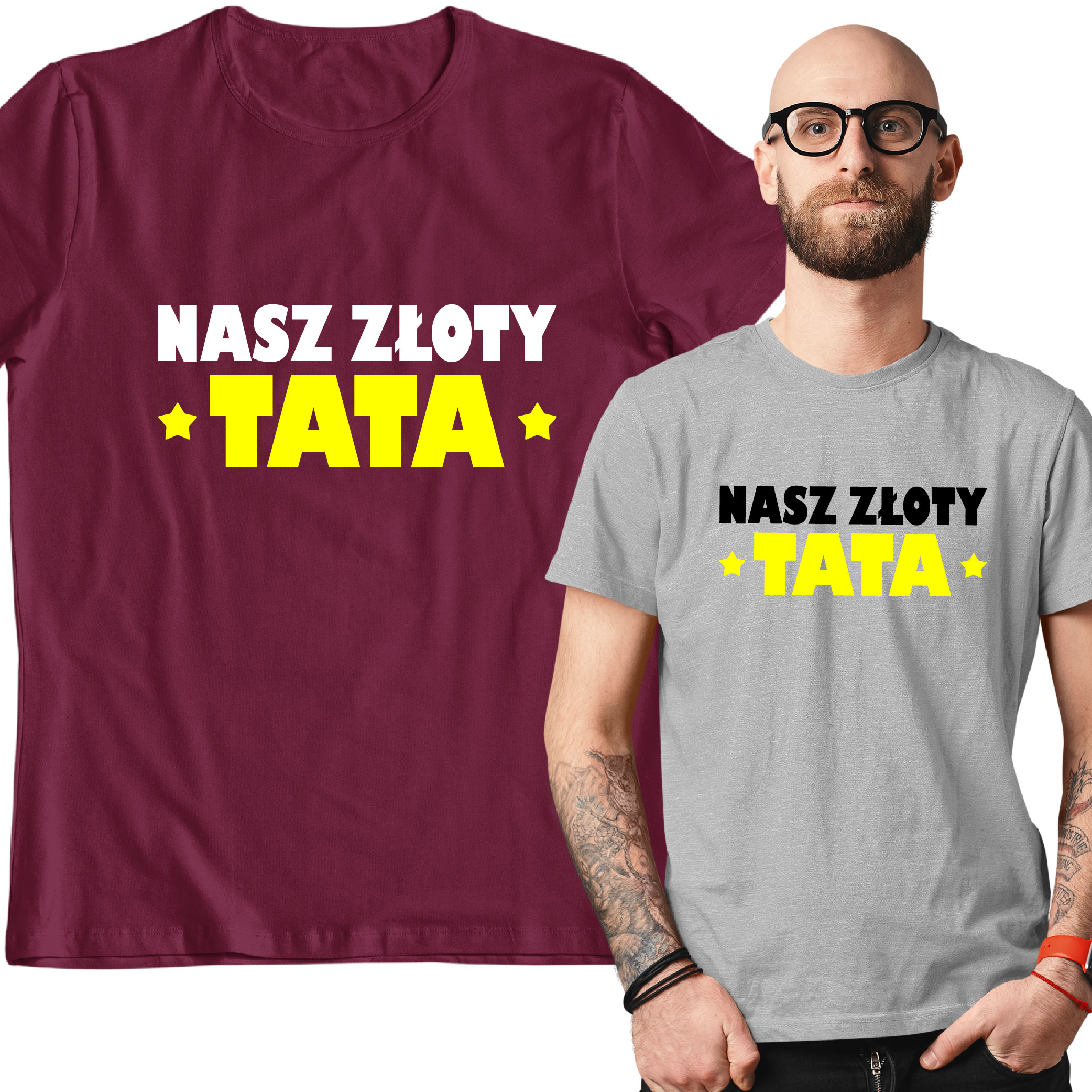 

Koszulka Tshirt Bluzka Złoty Tata Na Dzień Ojca