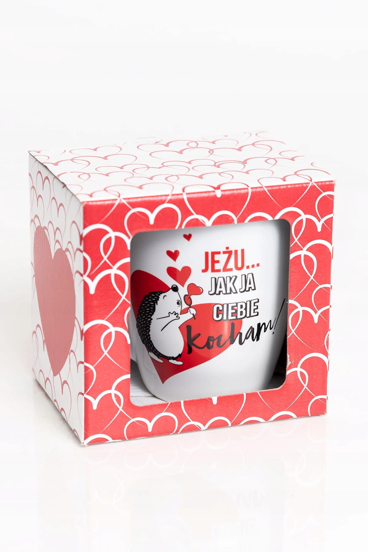 Ceramiczny kubek "Jeżu jak ja Ciebie kocham