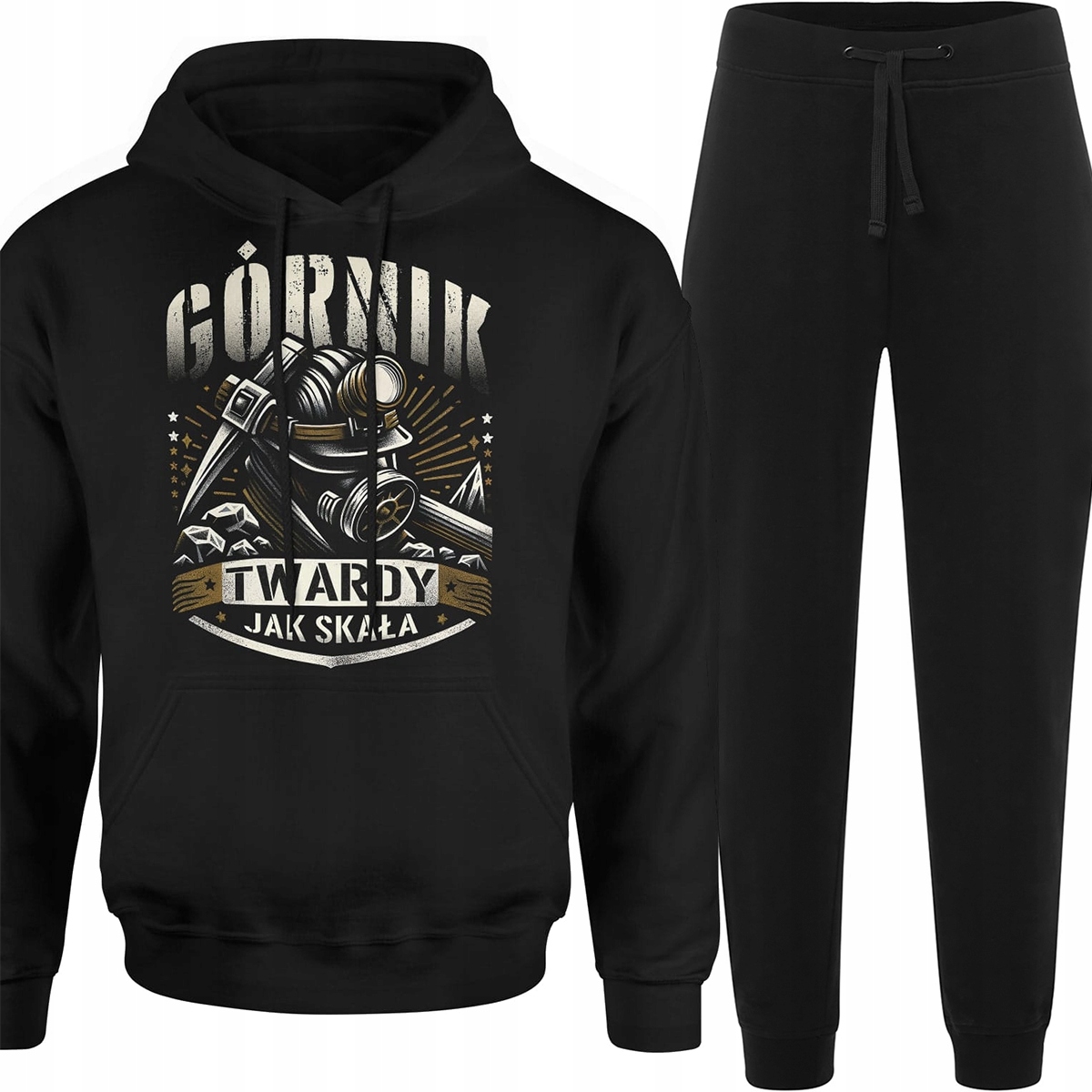 Teplákovka Pánský Komplet Pánské Tepláky Mikina Horník Důlní Důl